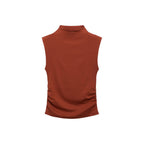 Fitted Top With Gathers