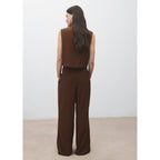Pantalon Droit Pinces