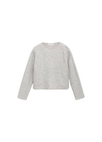 Pull Sophie Gris Clair Chiné - Fille