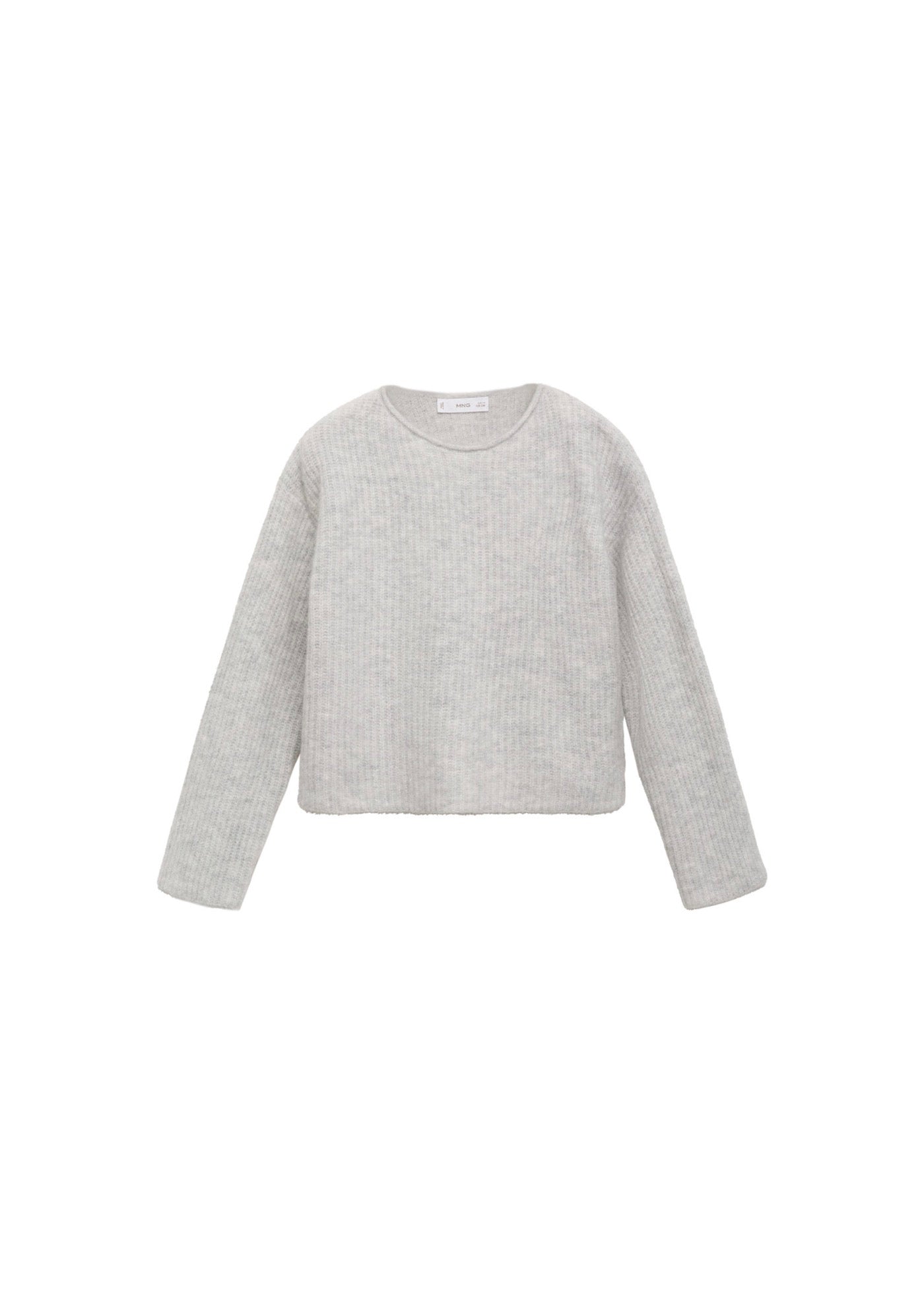 Pull Sophie Gris Clair Chiné - Fille