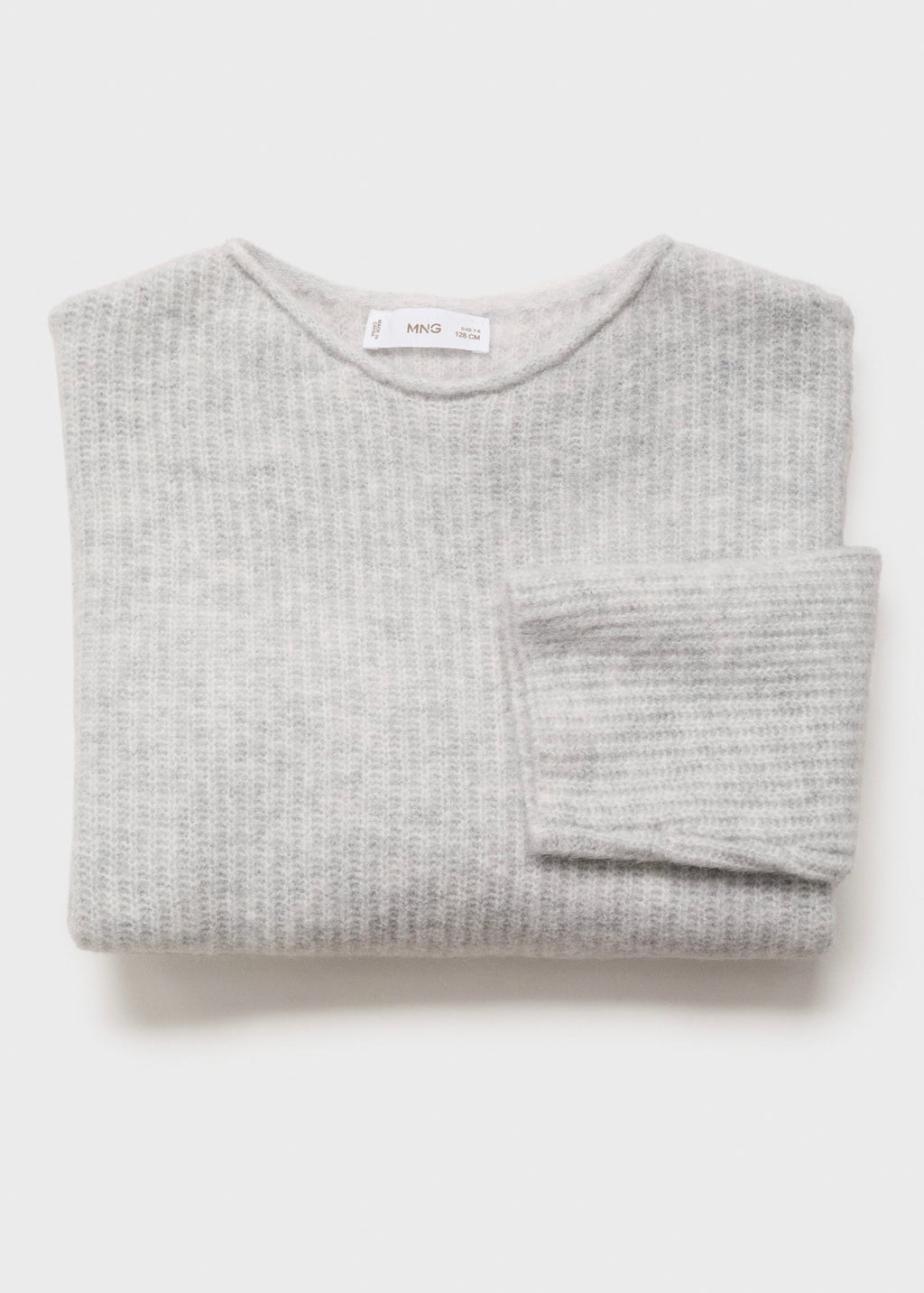 Pull Sophie Gris Clair Chiné - Fille