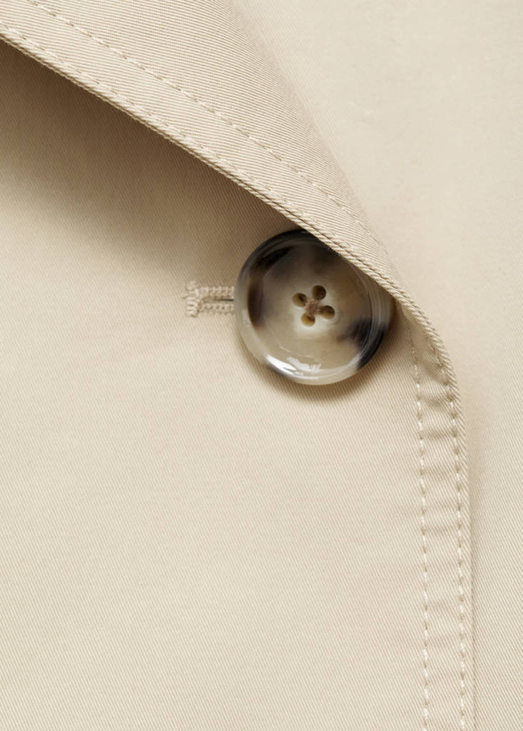 Trench Crop Doppio Petto