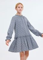 Robe Petunia Bleu Ciel - Fille