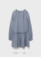 Robe Petunia Bleu Ciel - Fille