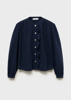 Pamy Navy Blue Blouse - Girl