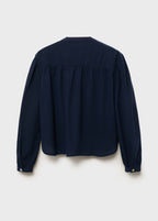 Pamy Navy Blue Blouse - Girl