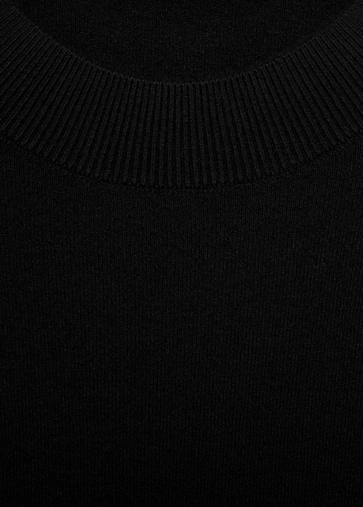 Abito svasato in maglia fine