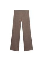 Pantaloni In Maglia Con Elastico In Vita