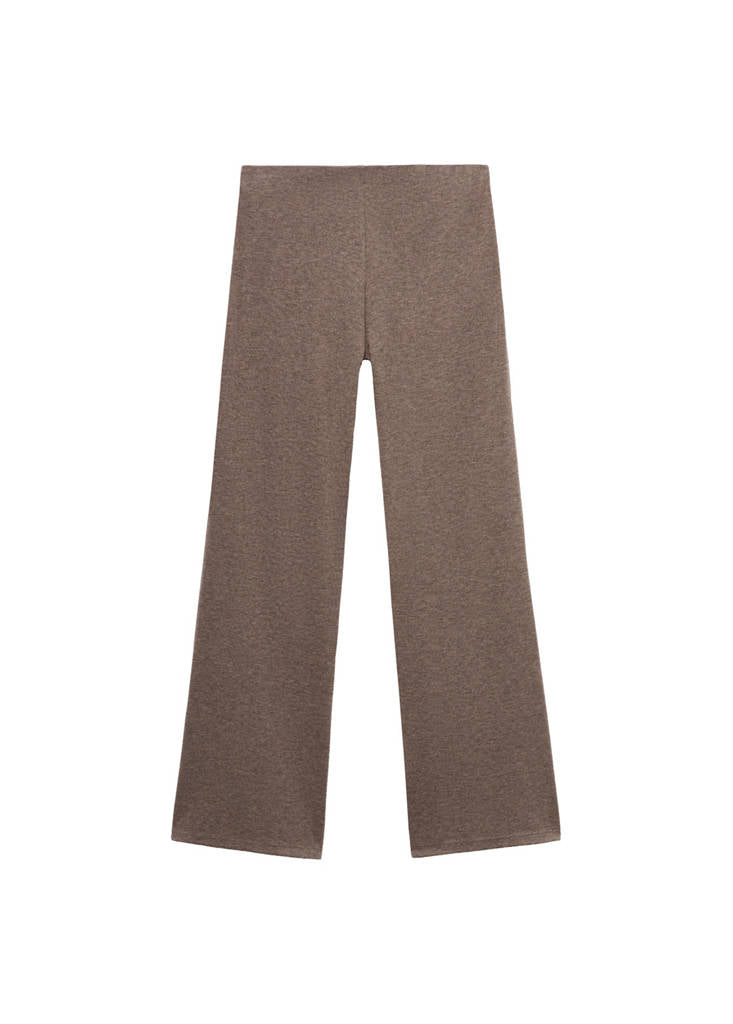 Pantaloni In Maglia Con Elastico In Vita