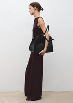 Meleret jumpsuit med bælte