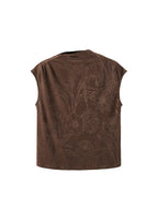 Top jacquard floreale
