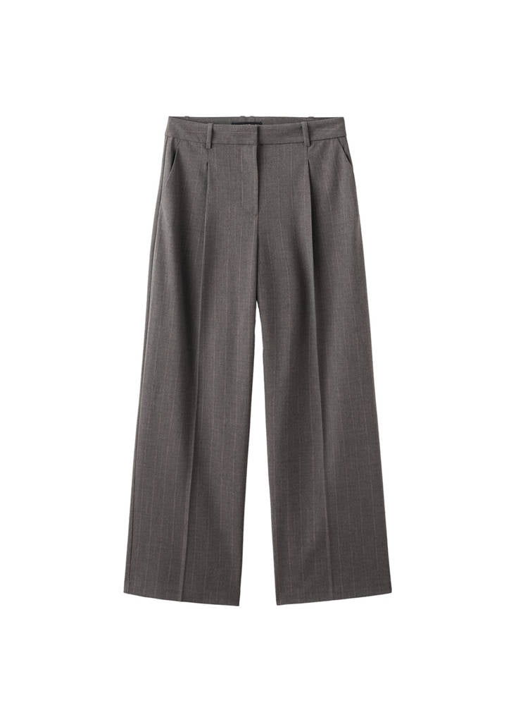 Pantaloni Ampi con Pinces