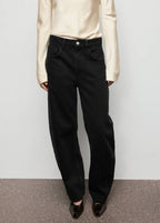 Barrel-Leg-Jeans High Waist