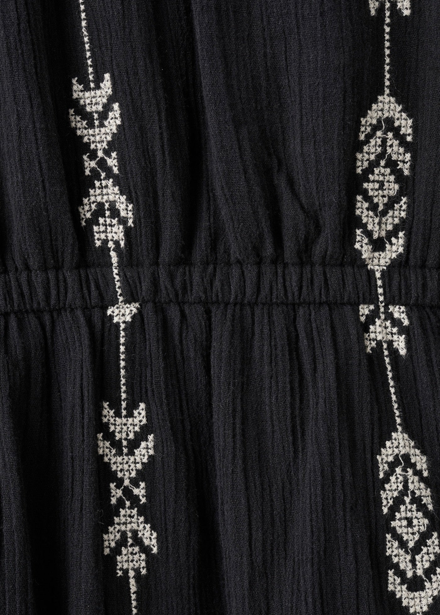 Robe India Noir - Fille