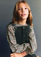 Mireia Green Blouse - Girl