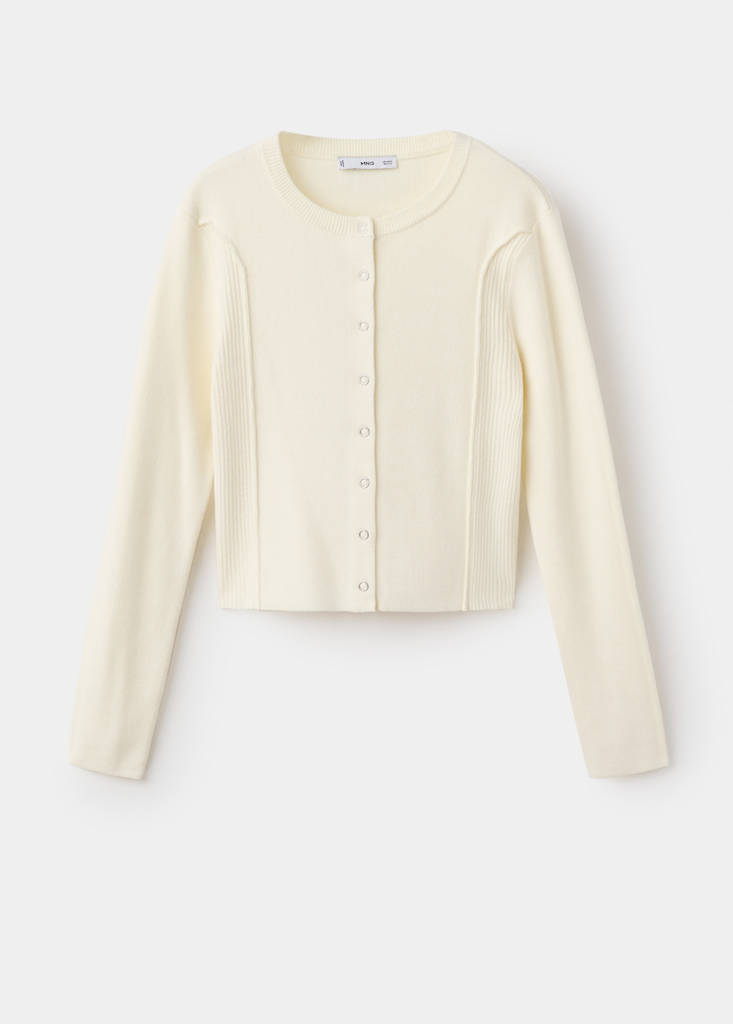 Cardigan In Ribbreisel