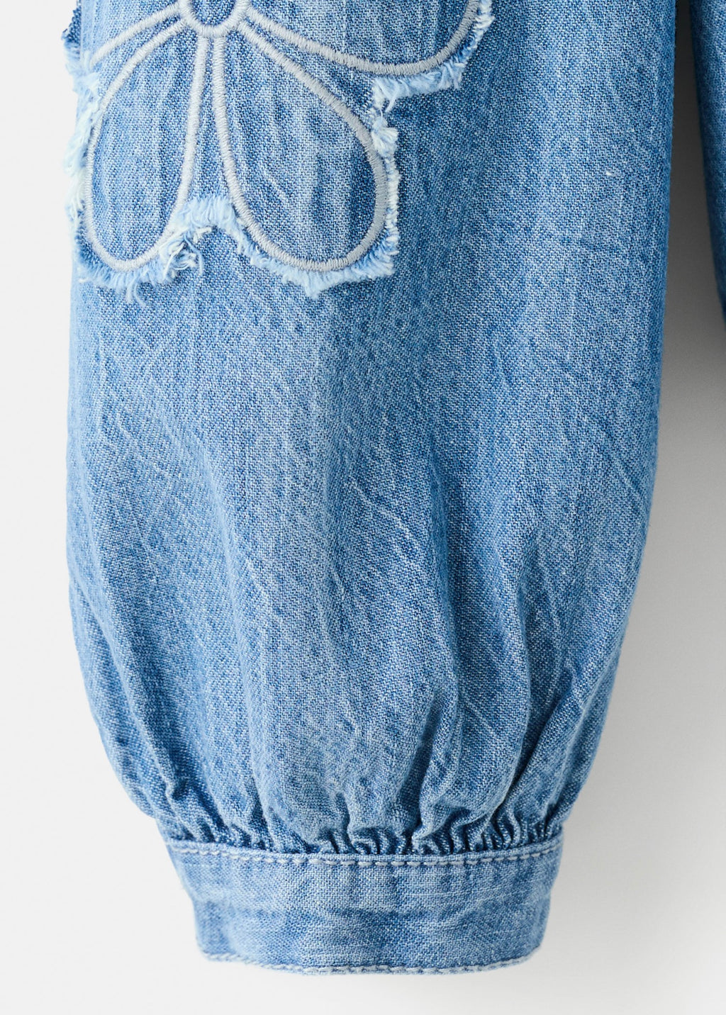 Blouse Fabiola Bleu Moyen - Fille
