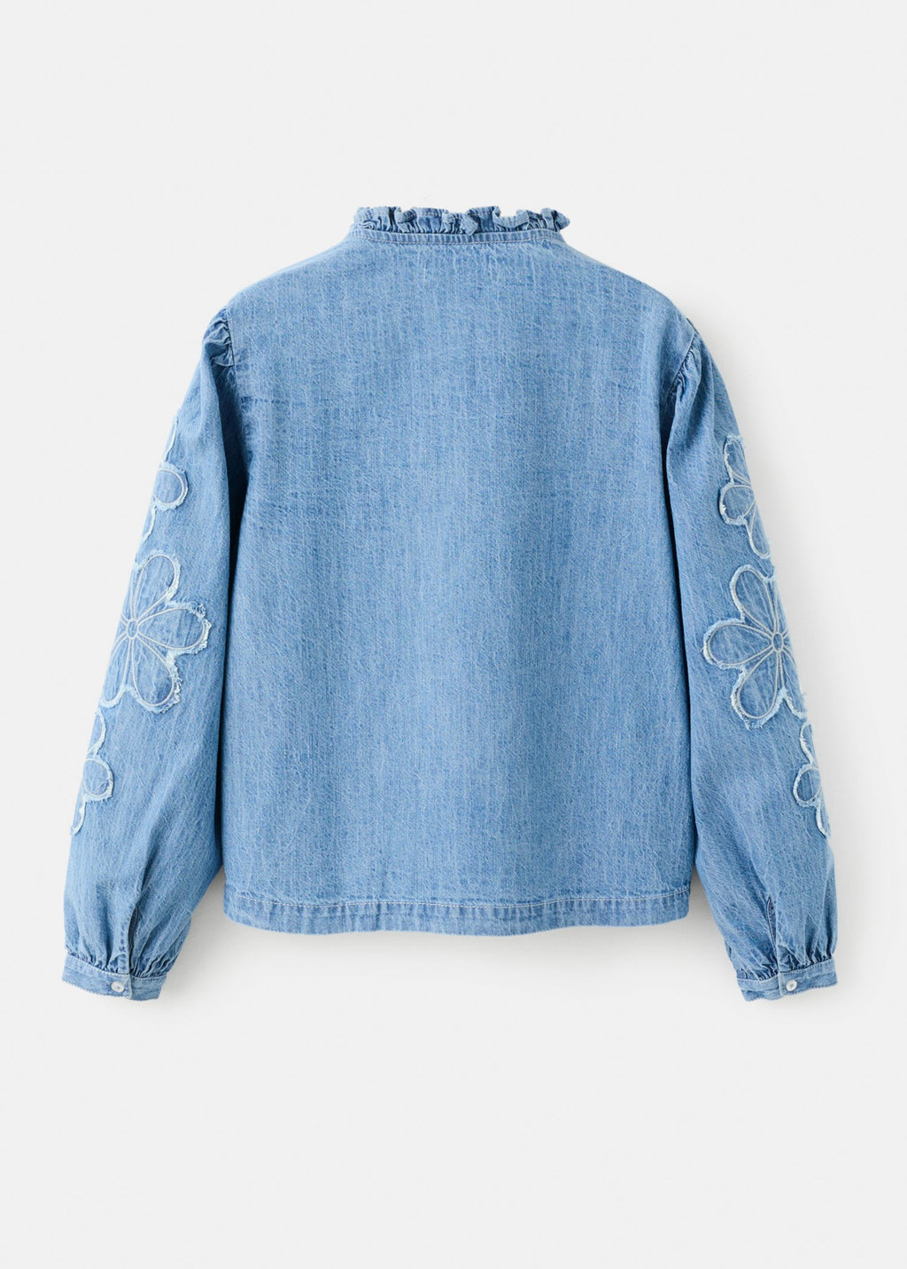 Blouse Fabiola Bleu Moyen - Fille