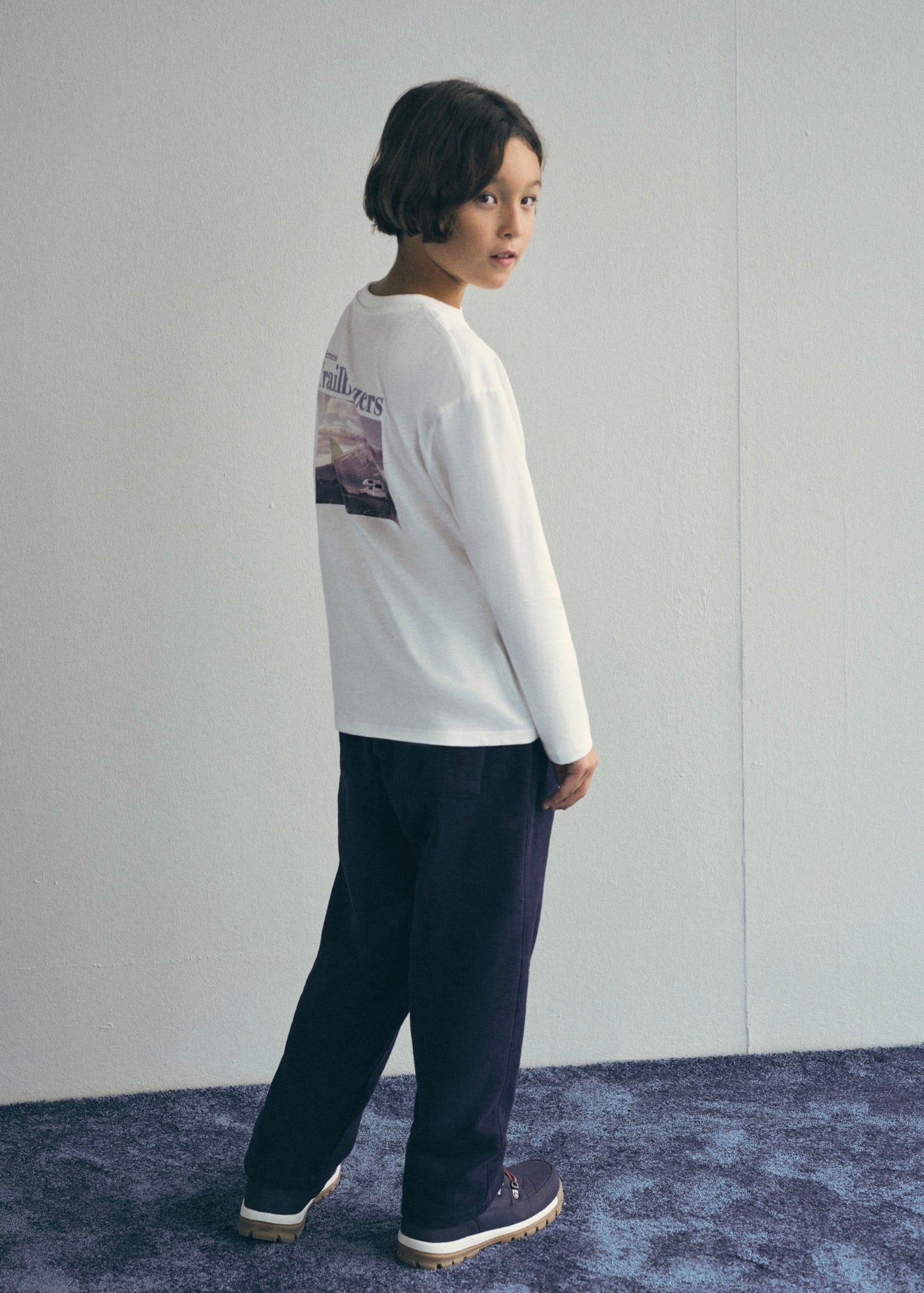 Pantalon Slowchy Bleu Marine - Garçon