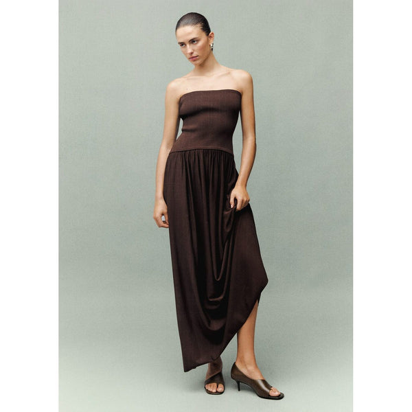 Vestido Fles - Chocolate