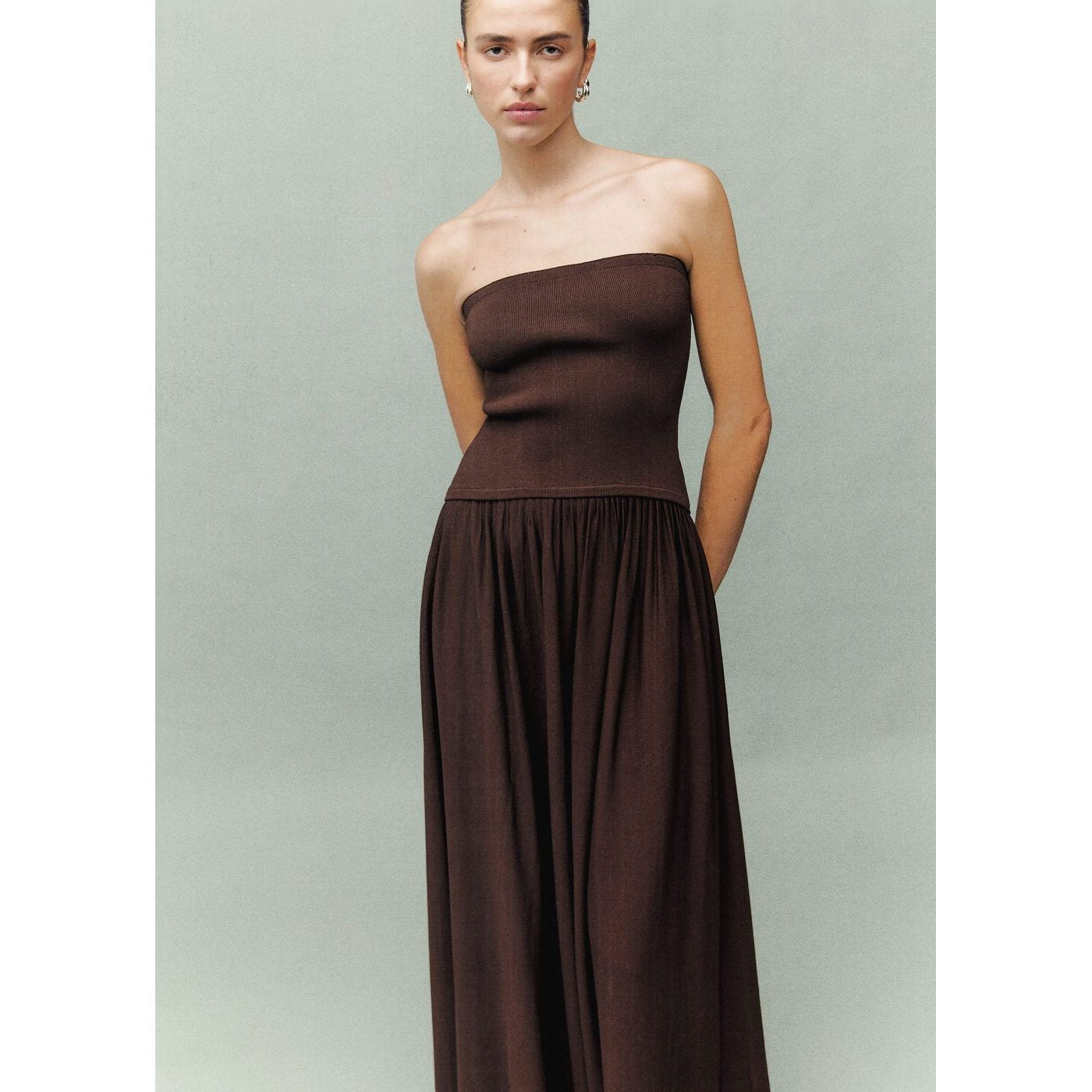 Vestido Fles - Chocolate