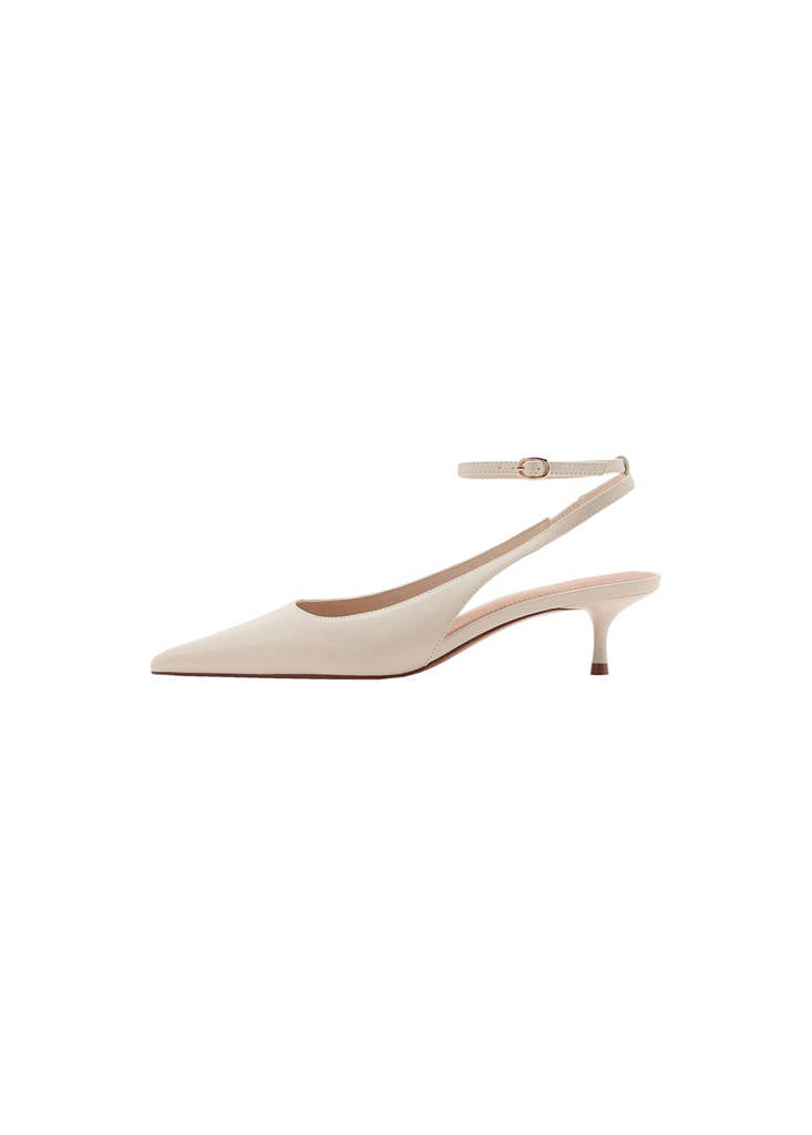 Scarpe a Punta Tacco Kitten Heel