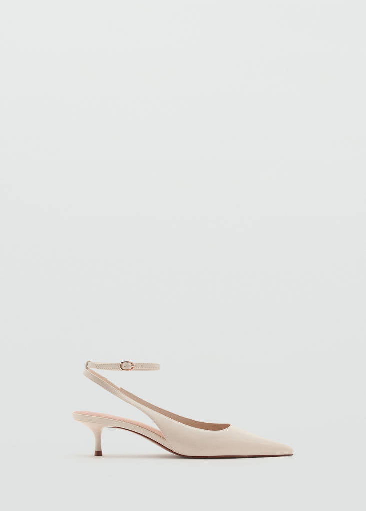 Scarpe a Punta Tacco Kitten Heel