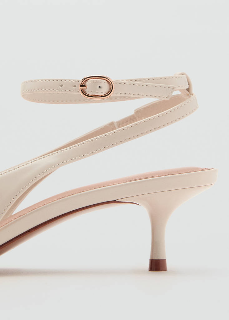 Scarpe a Punta Tacco Kitten Heel