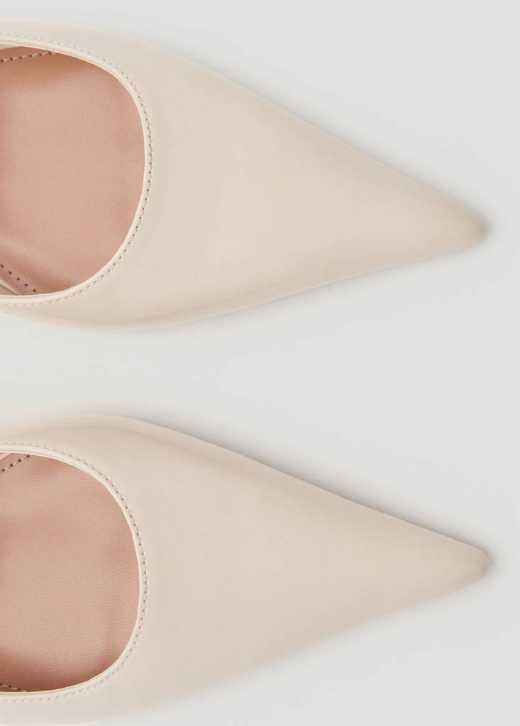 Scarpe a Punta Tacco Kitten Heel