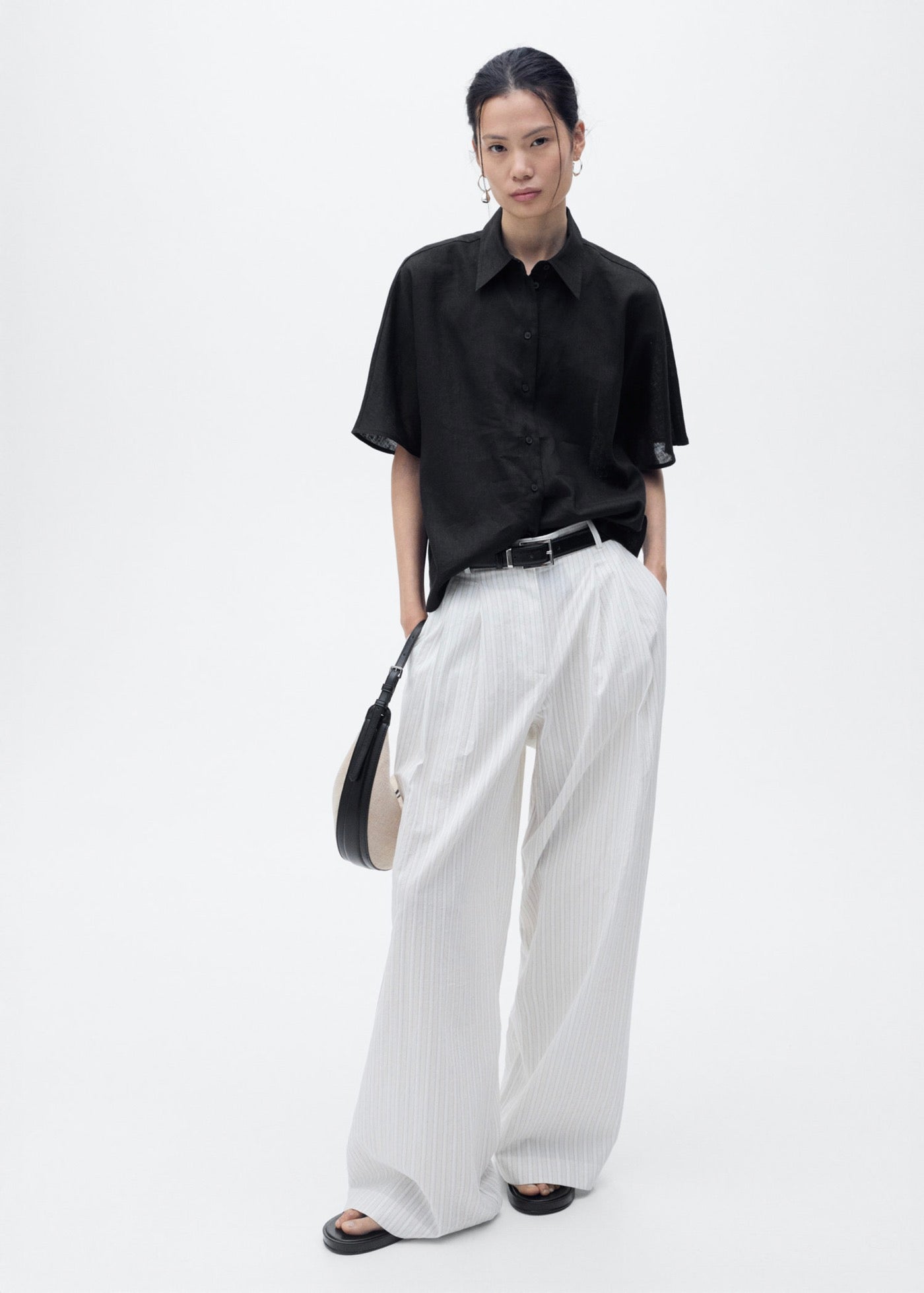 Chemise Lin Manches Courtes