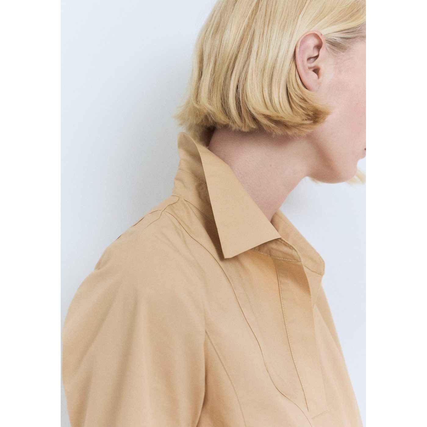 Cotton Shirt Dress