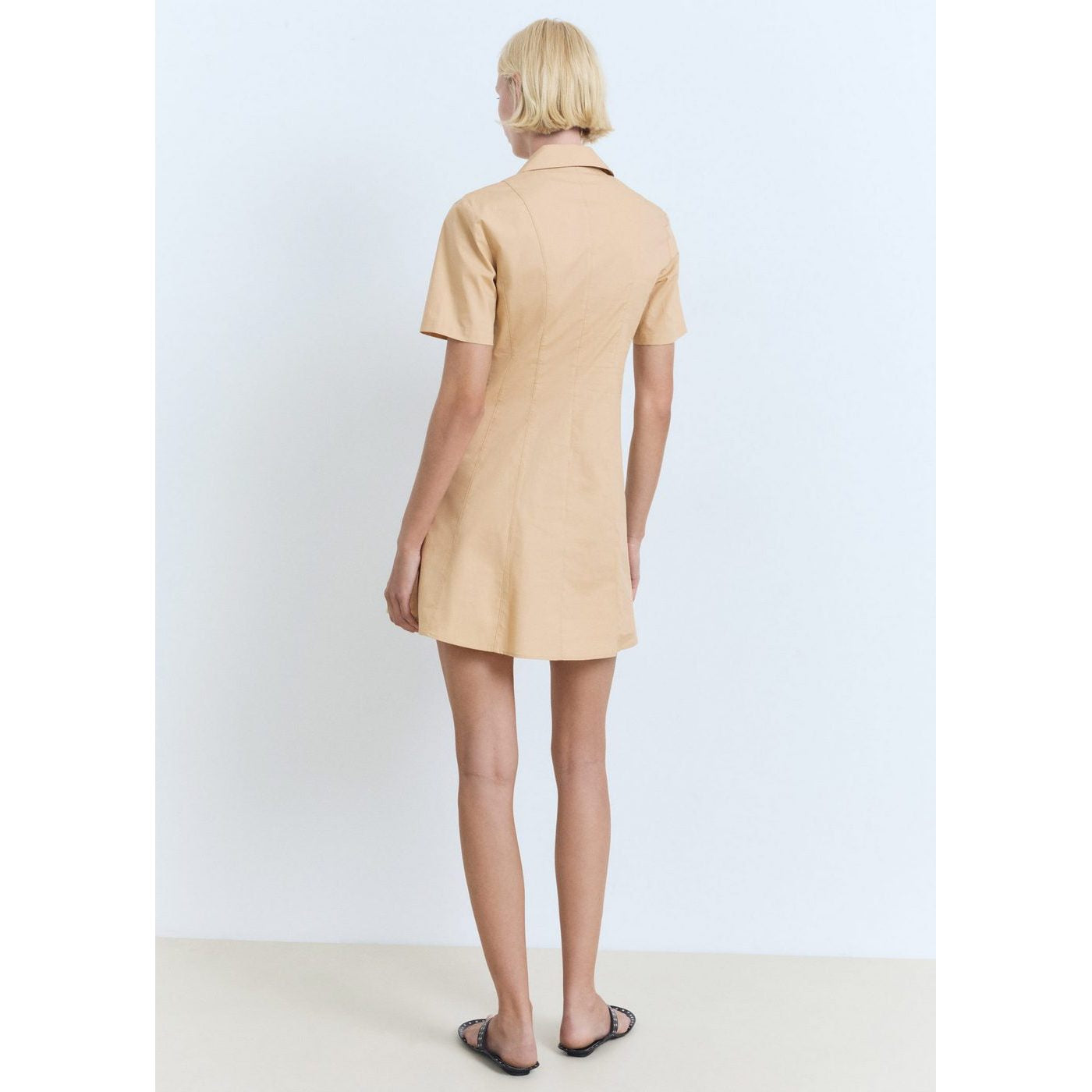 Cotton Shirt Dress