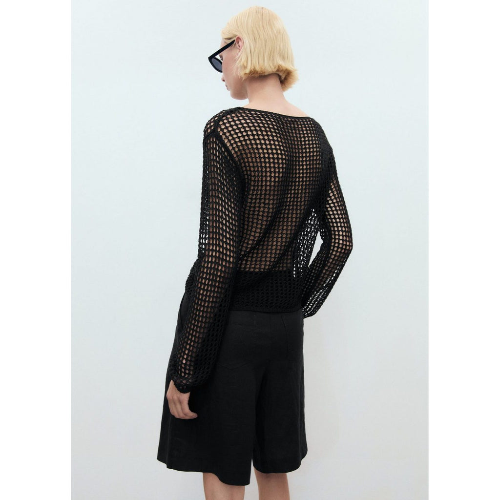 Pull-Over Brodé Maille