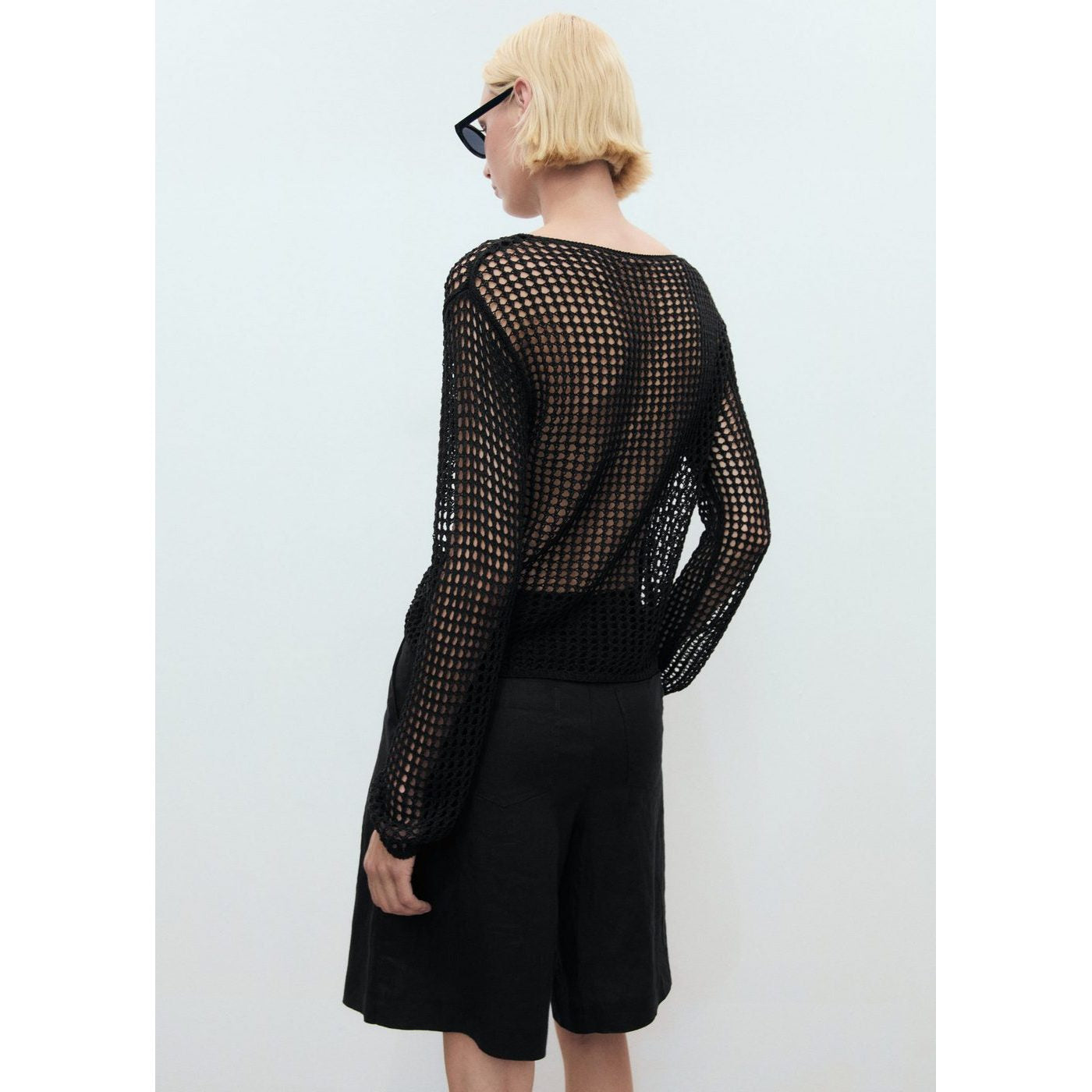 Pull-Over Brodé Maille