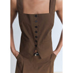 Gilet De Costume Coton