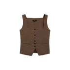 Gilet De Costume Coton