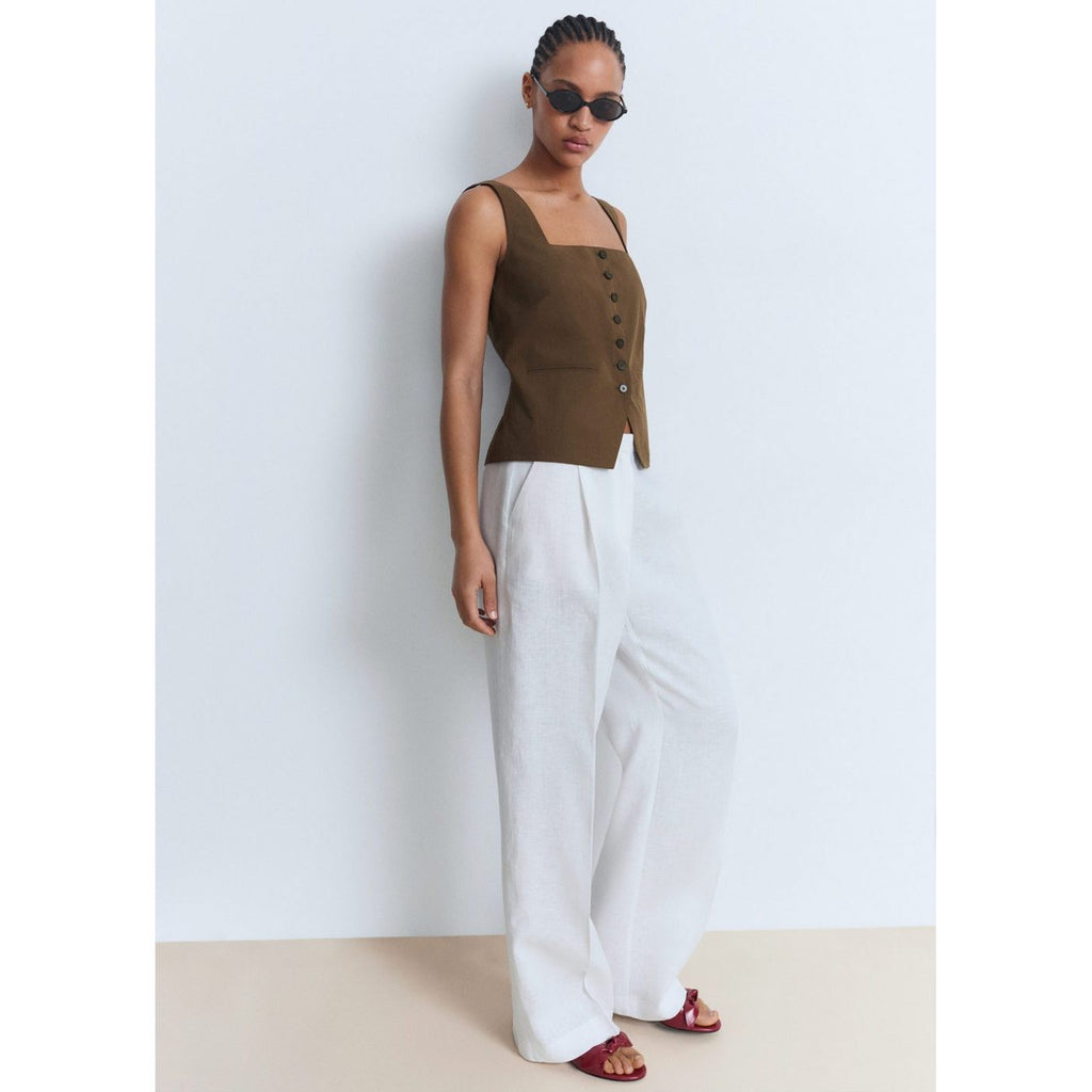 Gilet De Costume Coton
