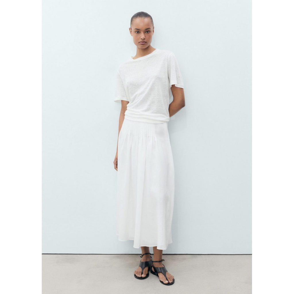 T-Shirt Lenu - Blanc Cassé