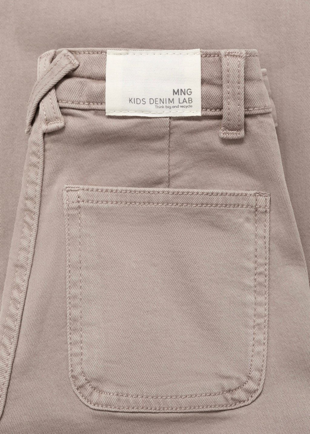 Seamless Medium Brown Jeans - Girl