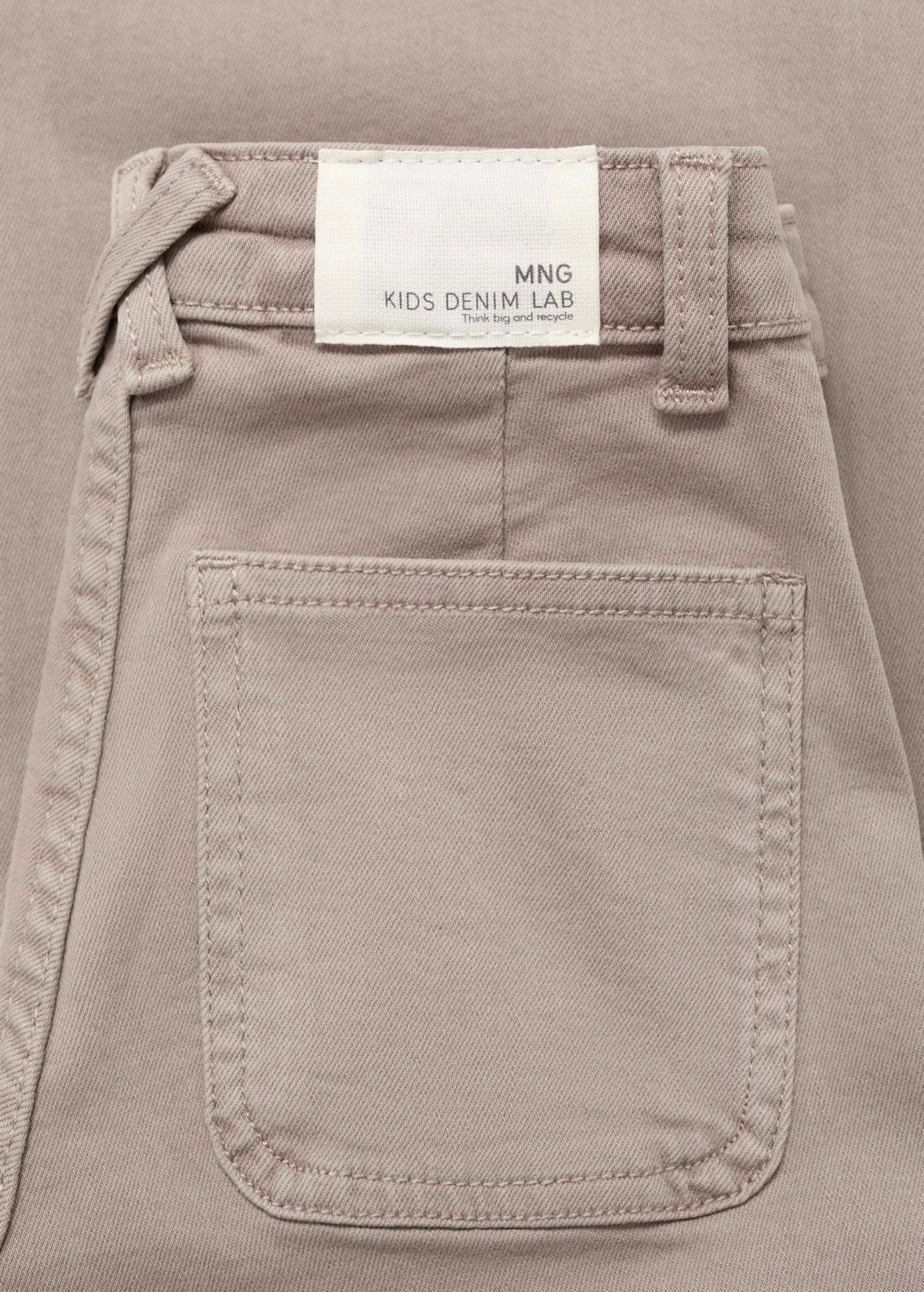 Seamless Medium Brown Jeans - Girl