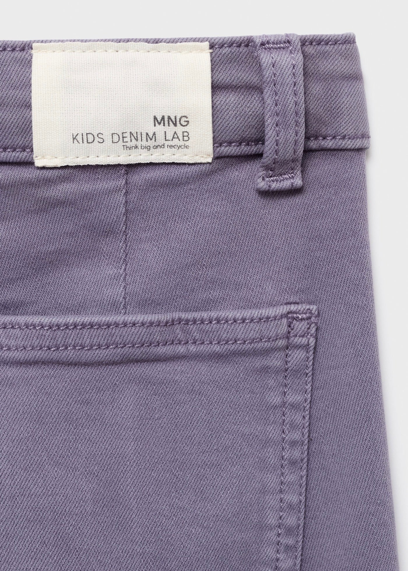 Seamless Purple Jeans - Girl