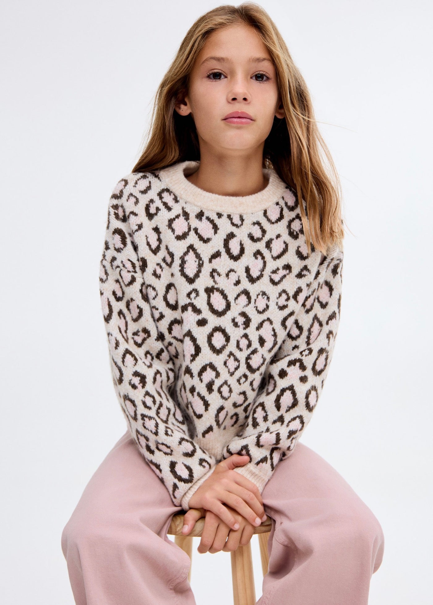 Seamless Pink Jeans - Girl
