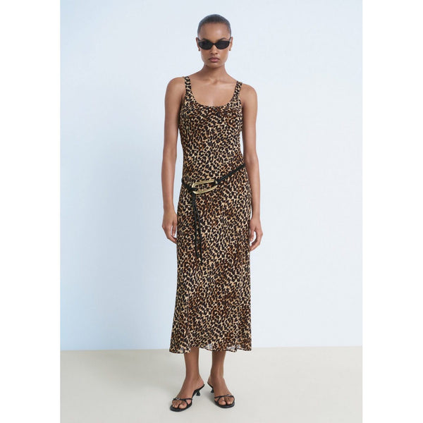 Robe Midi Léopard