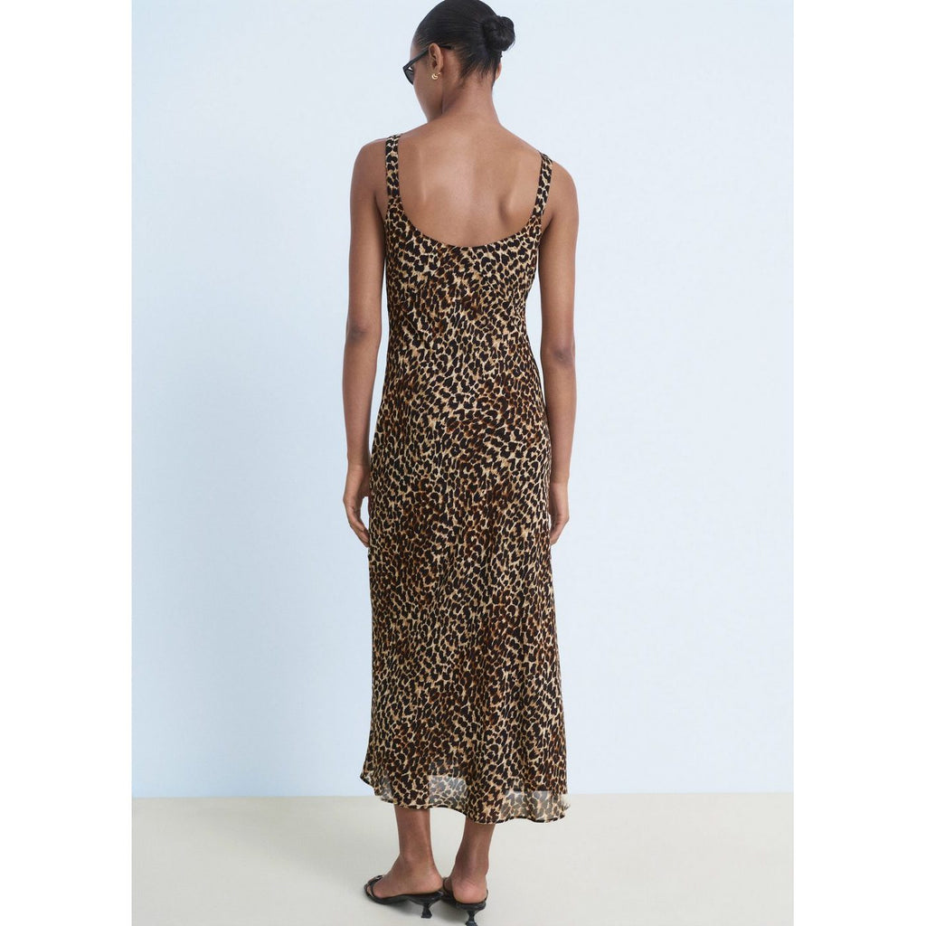 Robe Midi Léopard
