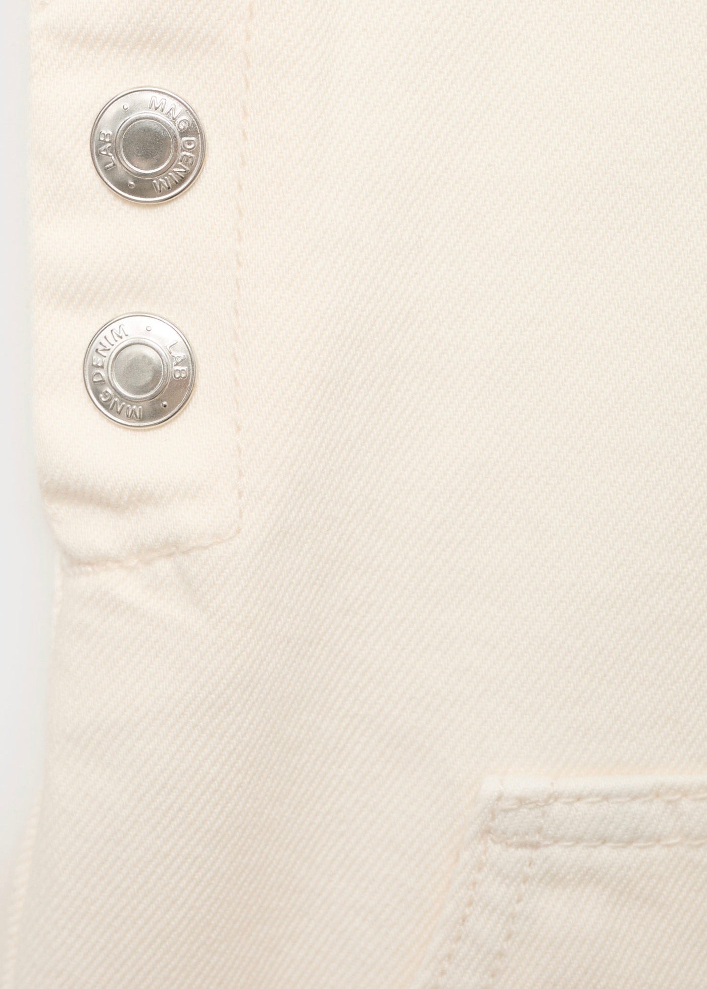 Robe Chasuble Harper Écru - Fille