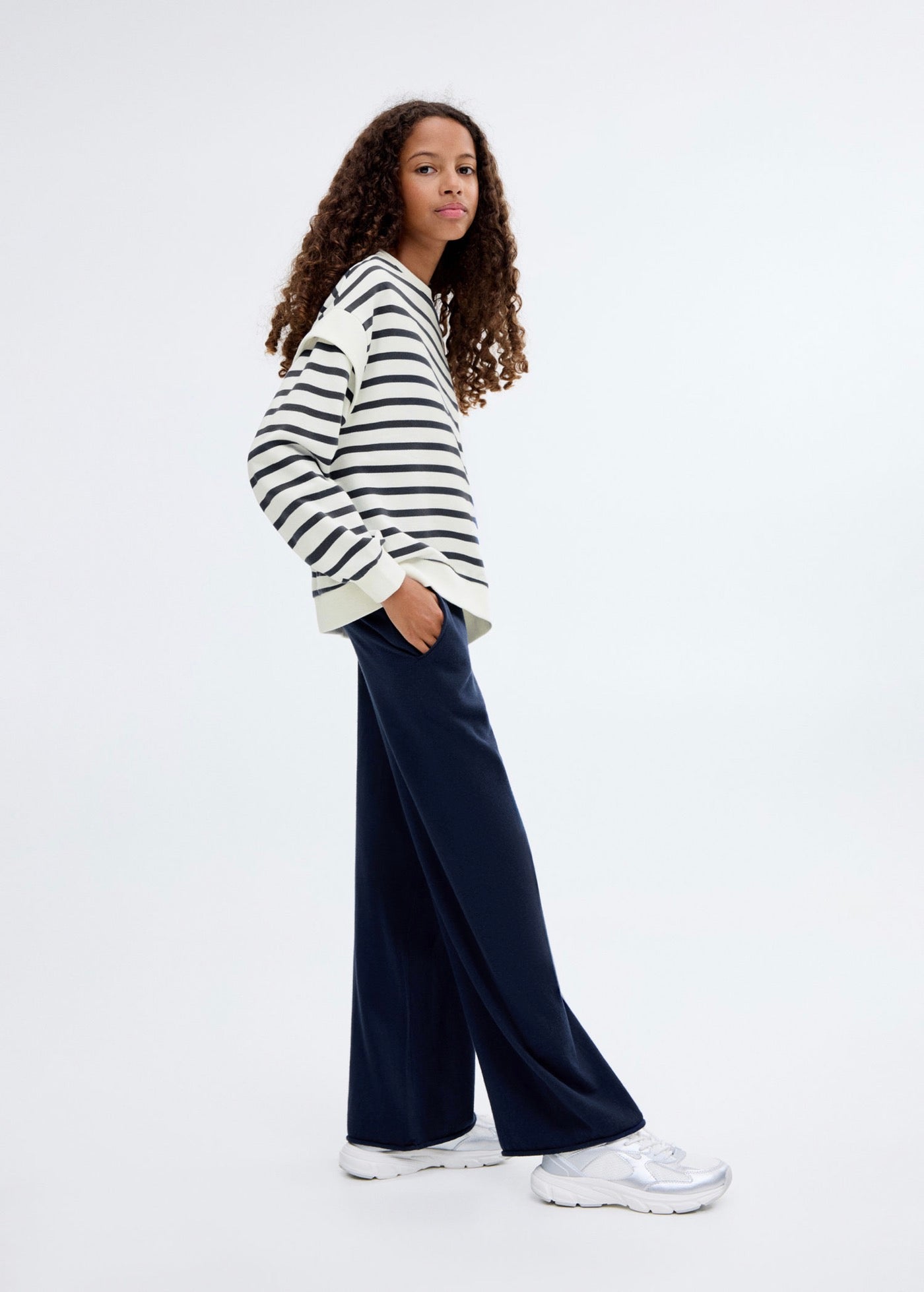 Pantalon Megan Bleu Marine - Fille