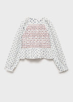 Blouse Silvana Écru - Fille