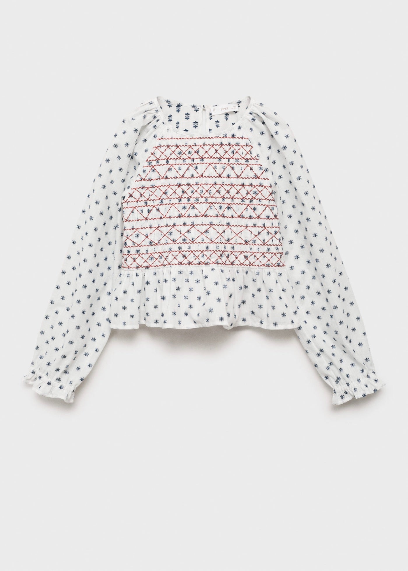 Blouse Silvana Écru - Fille