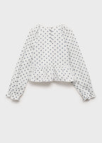 Blouse Silvana Écru - Fille