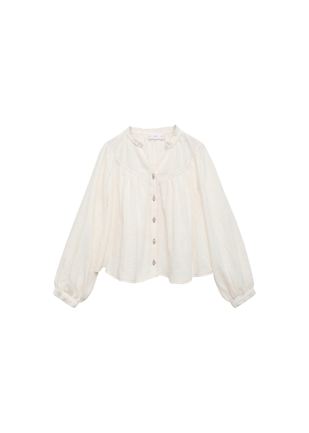 Alba Ecru Shirt - Girl